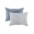 HD Designs 3-Piece Comforter Set - Blue Square Perspective: top