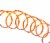 Holiday Home 12' Orange LED Halloween Tape Light Perspective: top