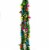 Holiday Home® Tinsel Garland with Light Bulbs - Green Perspective: top