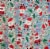 Holiday Home 30 Inch Jolly Santa's Gift Wrap Roll Perspective: top