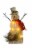 Holiday Home 10.4" Snowman Christmas Holiday Décor Perspective: top