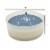 SDS for HD Designs 6 Wick Glass Jar Candle Velvet Vanilla - Ivory Perspective: top