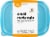 Smart Way™ BPA-Free Plastic Small Rectangle Food Storage Containers - 4 pack Perspective: top