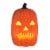 Holiday Home Burlap Pumpkin - Orange Perspective: top
