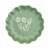 SDS for HD Designs Scalloped Dessert Plate – Carrots Perspective: top