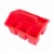 OfficeWorks 4-Compartment Caddy - Red Perspective: top