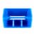OfficeWorks 4-Compartment Caddy - Blue Perspective: top