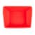 Office Works Plastic Book Bin - Red Perspective: top