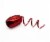 Holiday Home® Curl Ribbon - Red Metallic Perspective: top