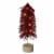 Holiday Home LED Bottle Brush Tree - Red Perspective: top