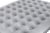 Glacier's Edge Flocked Air Mattress Queen Perspective: top