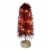 Holiday Home LED Bottle Brush Tree - Red Perspective: top