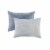 HD Designs 3-Piece Comforter Set - Blue Square Perspective: top