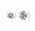 Holiday Home® Bow Bag - Jingle Joy Silver Solids Perspective: top