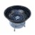 HD Outdoors Portable Charcoal Kettle Grill - Black Perspective: top