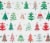 Holiday Home 30 Inch Sweet Forest Gift Wrap Roll Perspective: top