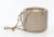 Global Outdoors Ceramic Hanging Basket Planter - Grey Perspective: top