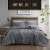 Modavari® Home Fashions Bedding Quilt - Gray Perspective: top