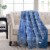 HD Oversized Christmas Throw - Denim Snowflake Perspective: top