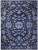 HD Designs Outdoors Happy Paisley Rug - Blue Perspective: top
