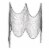 Holiday Home® Gray Creepy Fabric Halloween Decor Perspective: top