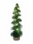 Holiday Home Bottle Brush with Light Christmas Décor - Green Perspective: top