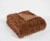 Modavari Sandstone Reversible ruched Fur Throw Perspective: top