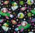 Holiday Home 30 Inch Cosmic Christmas Gift Wrap Roll Perspective: top