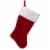 Holiday Home Plush Christmas Stocking Perspective: top