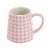 Sewing Down South Cermamic Mug - Gingham Rose Perspective: top