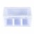 OfficeWorks 4-Compartment Caddy - White Perspective: top
