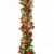 Holiday Home Tinsel Garland - Red/Green Perspective: top