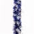 Holiday Home® Tinsel Garland with Snowflakes - Blue Perspective: top