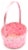 Holiday Home Easter Pearlized Bamboo Basket- Pink Perspective: top