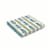 SDS for HD Designs Pineapple Stripe Cocktail Napkins Perspective: top