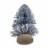 Holiday Home Spiral Flocked Bottle Brush Tree - Green Perspective: top