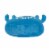 Holiday Home 9.5 Inch Blue Heart Plush Perspective: top