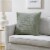 HD Designs Cotton Waffle Decorative Pillow - Green Perspective: top