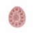Holiday Home® Easter Egg Plate - Pink Perspective: top
