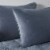 Modavari Home Fashions Quilt Sham - Blue Perspective: top