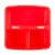 OfficeWorks 3 Compartment Caddy - Red Perspective: top