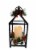 Holiday Home LED Black Lantern Christmas Décor Perspective: top