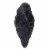 Holiday Home 3D Flocked Crow - Black Perspective: top