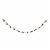 Holiday Home 6' Glitter Ball Christmas Holiday Garland Red / Green / White Perspective: top