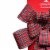 Holiday Home® Plaid Black and Red Christmas Big Bow Holiday Décor Perspective: top