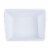 Office Works Plastic Book Bin - White Perspective: top