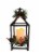 Holiday Home LED Bronze Lantern Christmas Décor Perspective: top