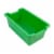 Office Works Plastic Storage Bin - Green Perspective: top