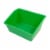 Office Works Plastic Book Bin - Green Perspective: top