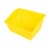 Office Works Plastic Book Bin - Yellow Perspective: top